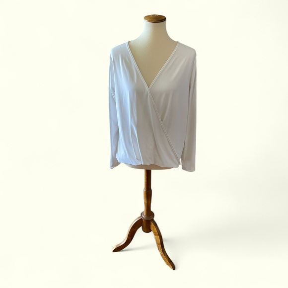 lululemon athletica Tops - #061, Lululemon Elegant White Wrap Top